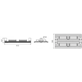 Светодиодный светильник Diora Unit2 PRO 270 (340 Вт)